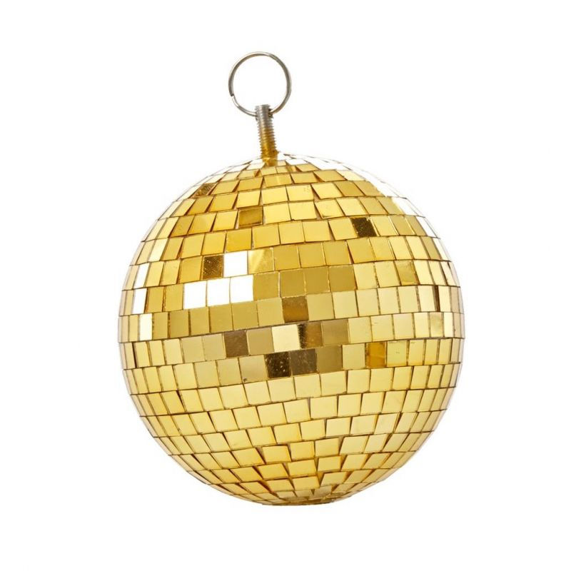 Boule à facettes dorée PM