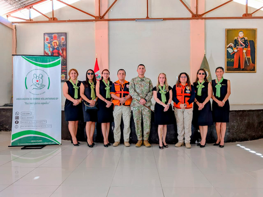 LA ADV – SUCURSAL NORTE PARTICIPA EN CONFERENCIA IMPARTIDAPOR INDECI AL PERSONAL MILITAR DEL AGRUPAMIENTO DEARTILLERÍA CORONEL JJI.