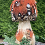 Champignon décoratif par Les Plumes de Kâ.