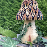 Champignon décoratif en plumes de Les Plumes de Kâ