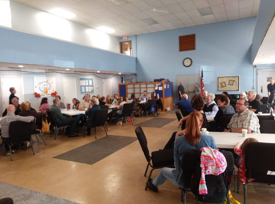 Awaiting the escorted entrances