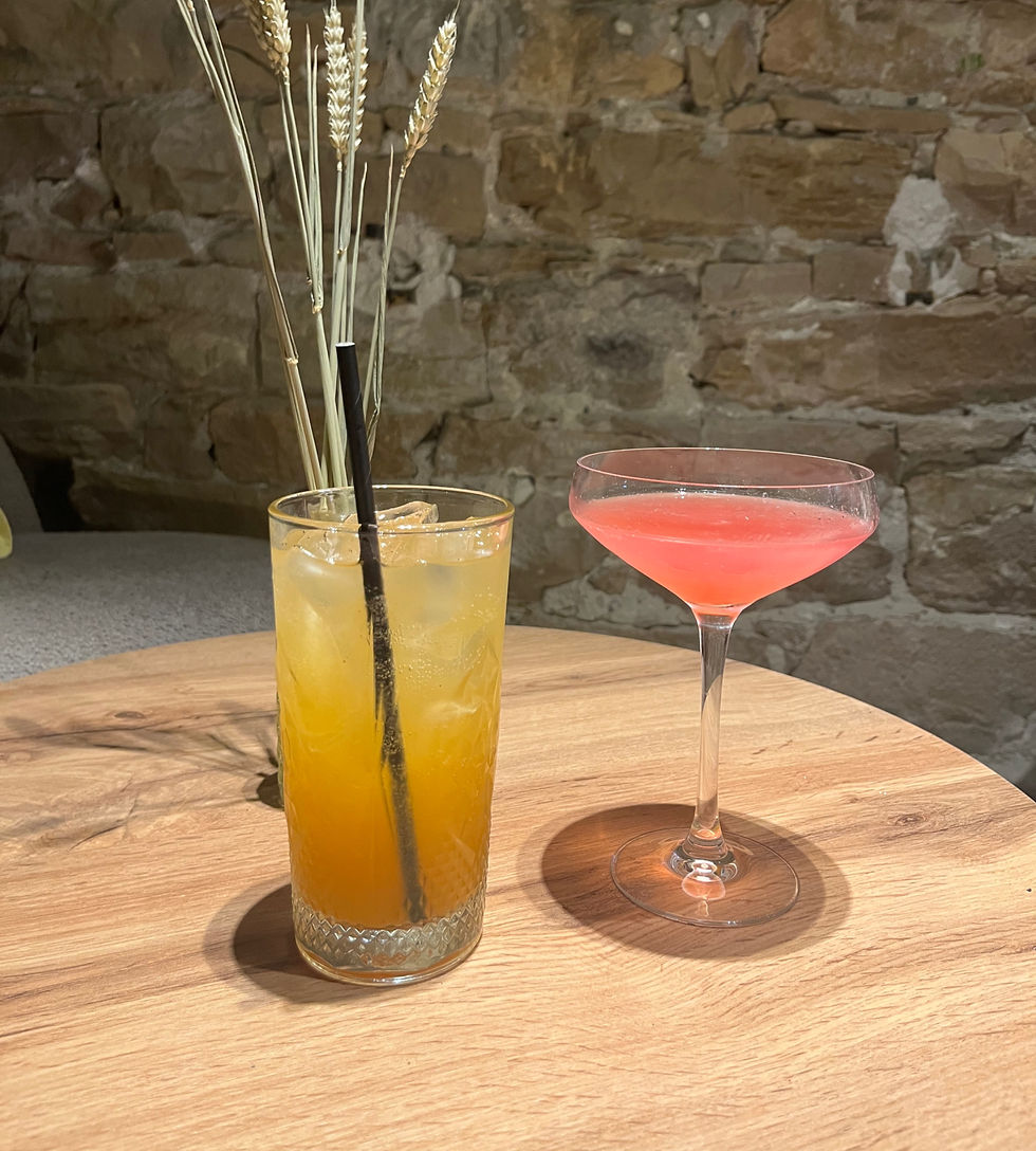 Cocktails à la carte : l'Equinox et le Poppy - Photo : Mood Magazine