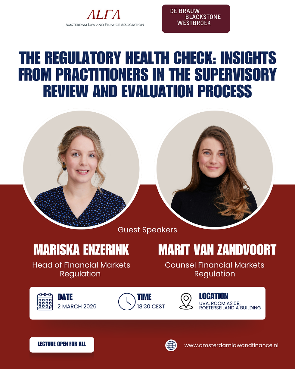 THE REGULATORY HEALTH CHECK: INSIGHTS FROM PRACTITIONERS IN THE SUPERVISORY REVIEW AND EVALUATION PROCESS