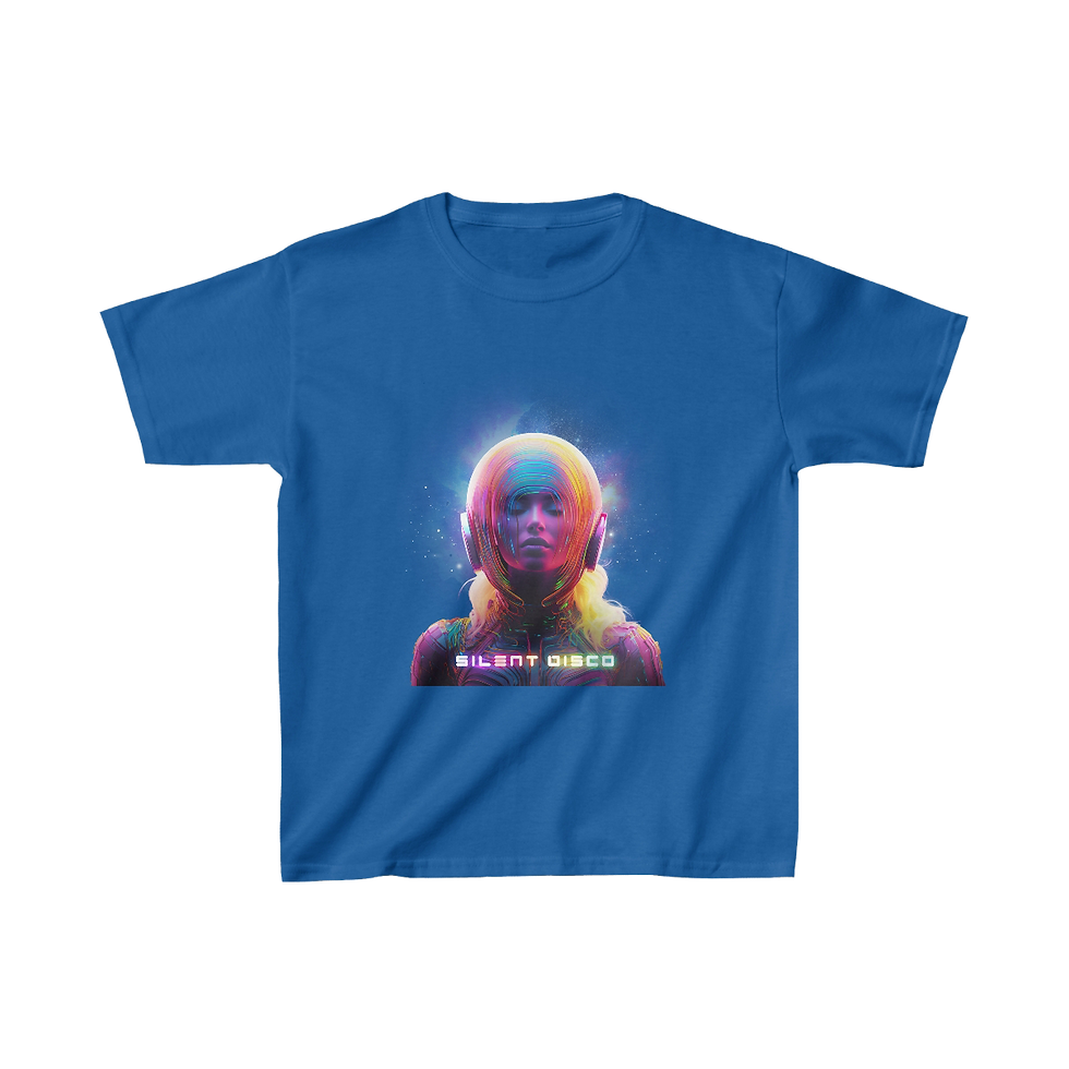 Thumbnail: Silent Disco Kids Tee - Glow