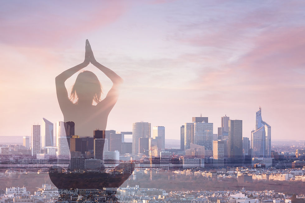 YogaagainstCityscapeshutterstock_3798762