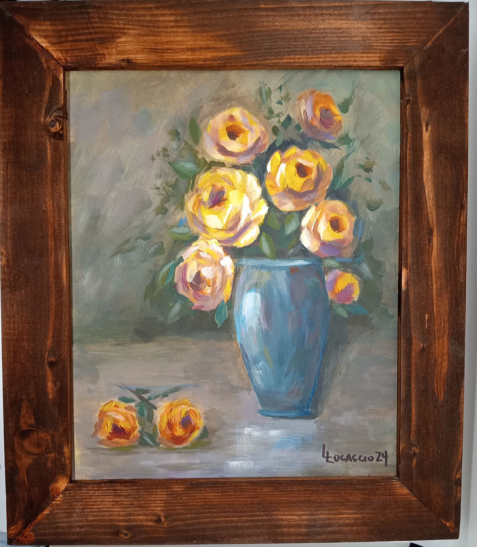 Thumbnail: Yellow flowers in vase