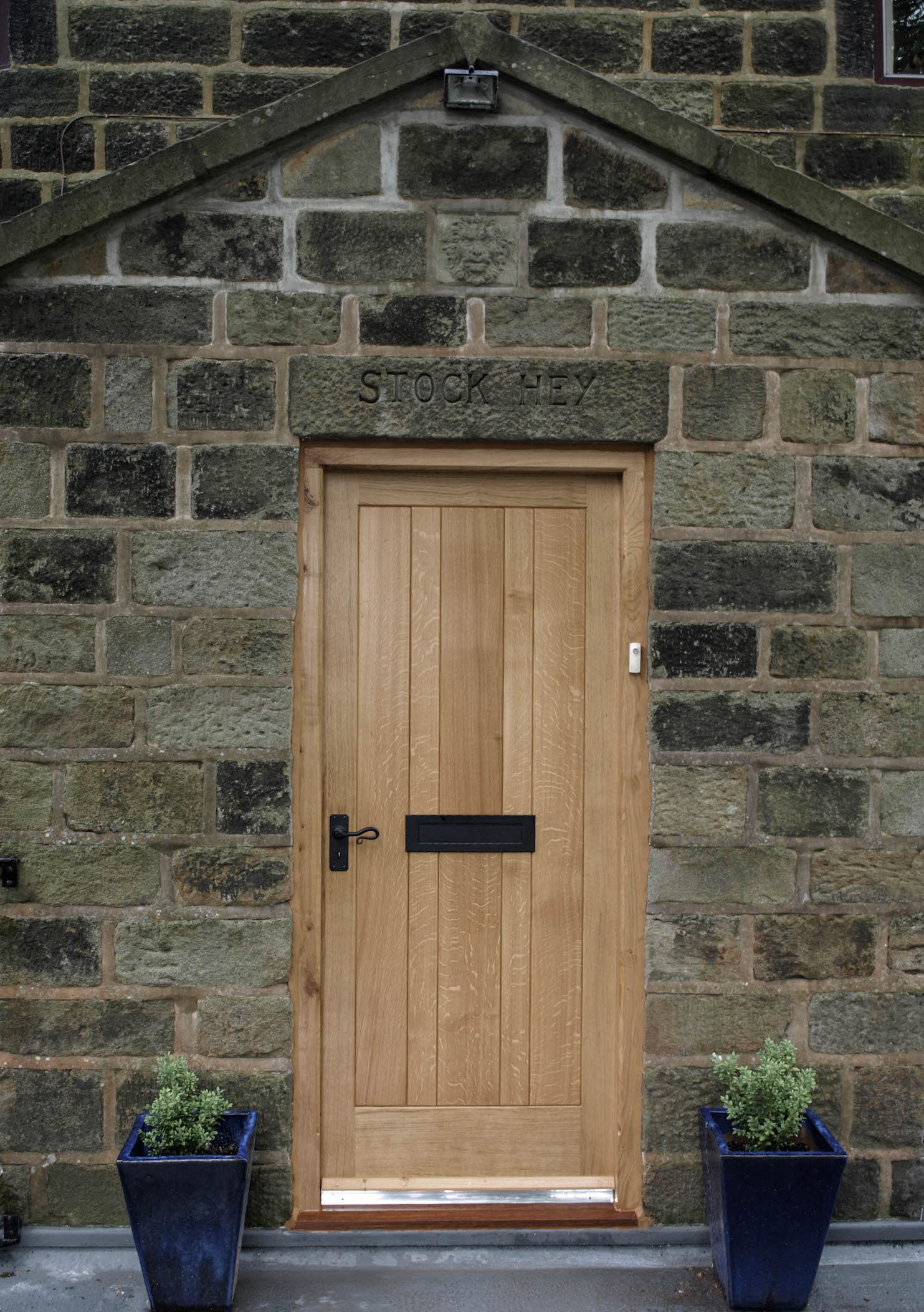 Oak Door Variable Width Planks