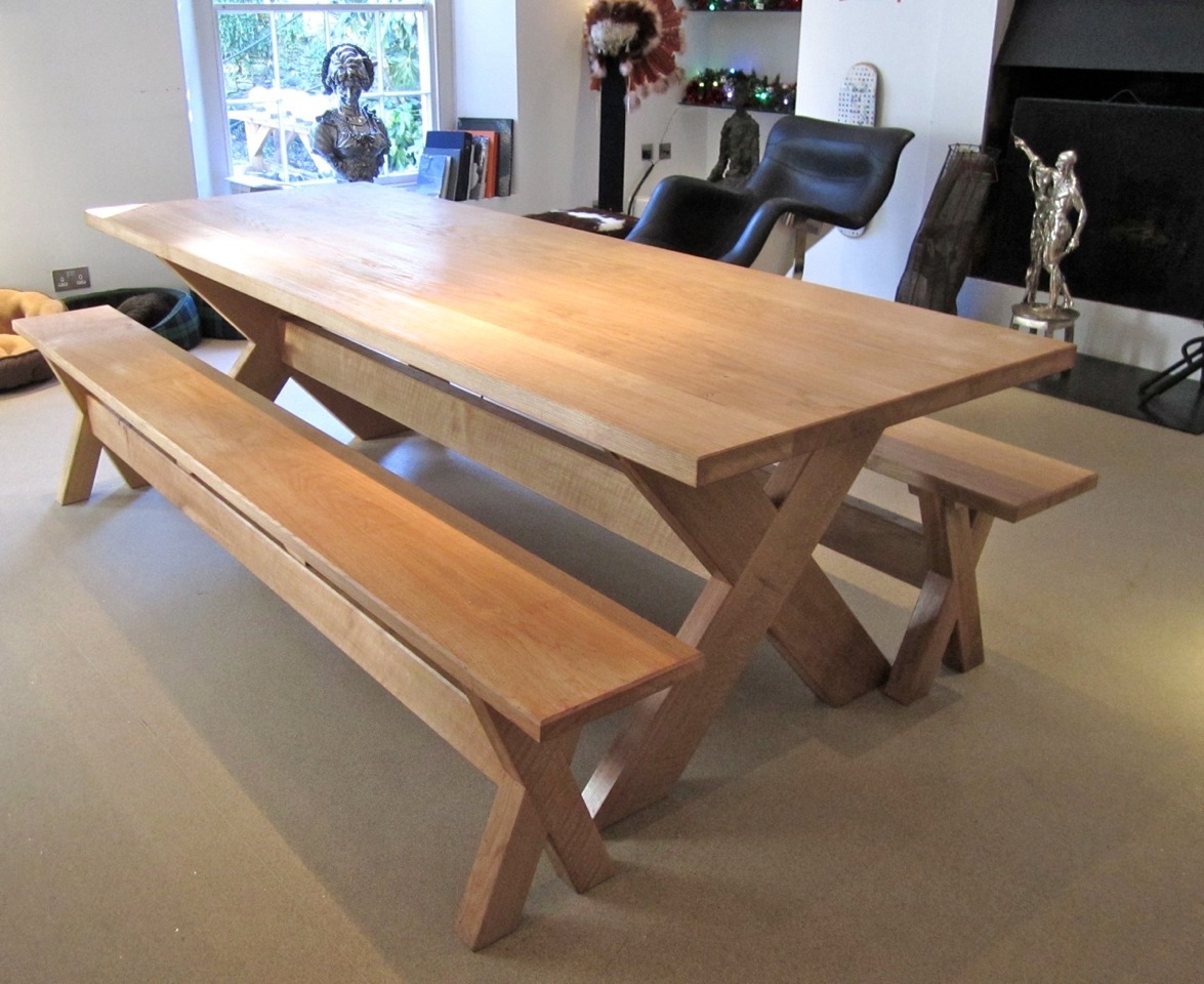 Table and Benches