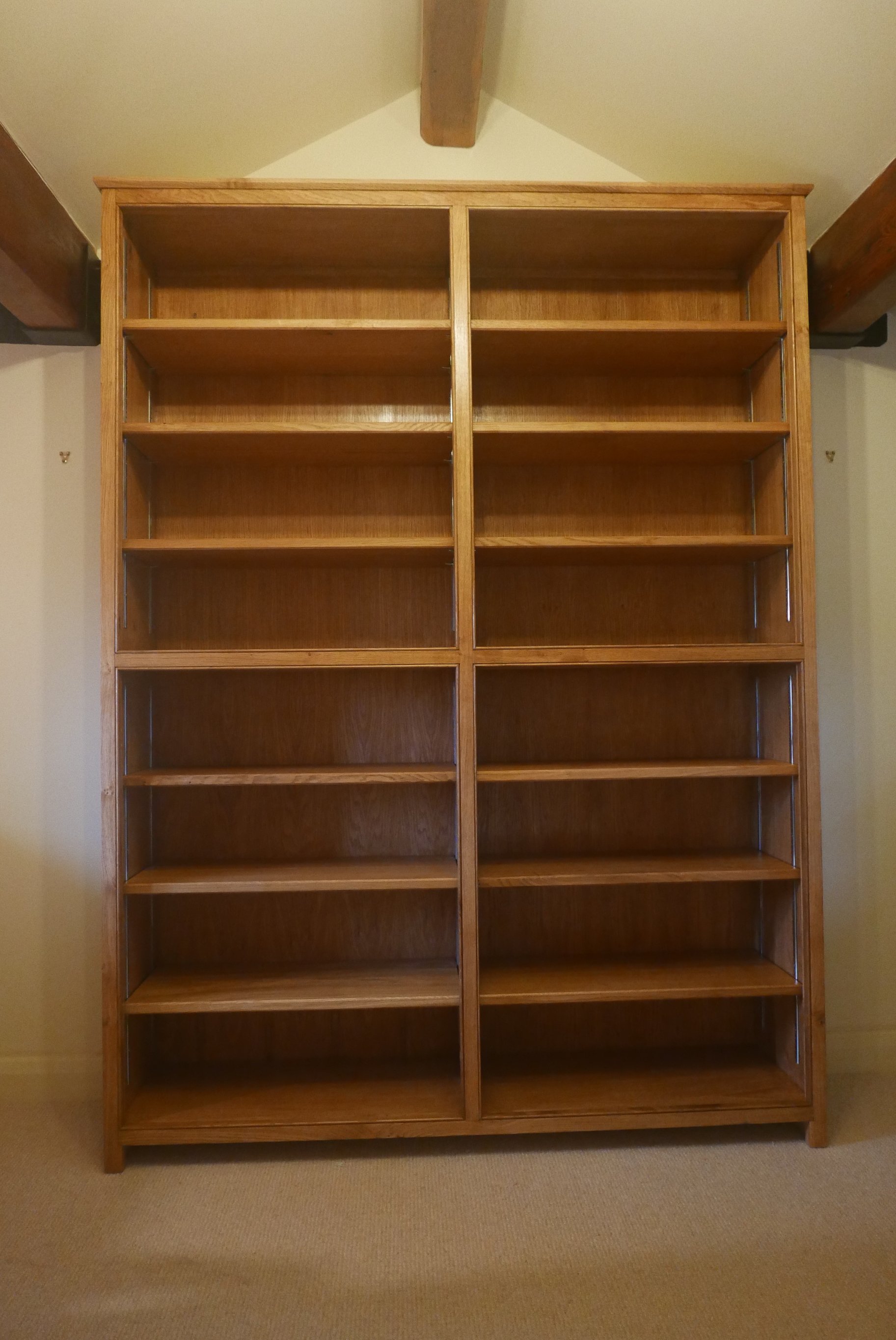 Large Oak Bookcase
