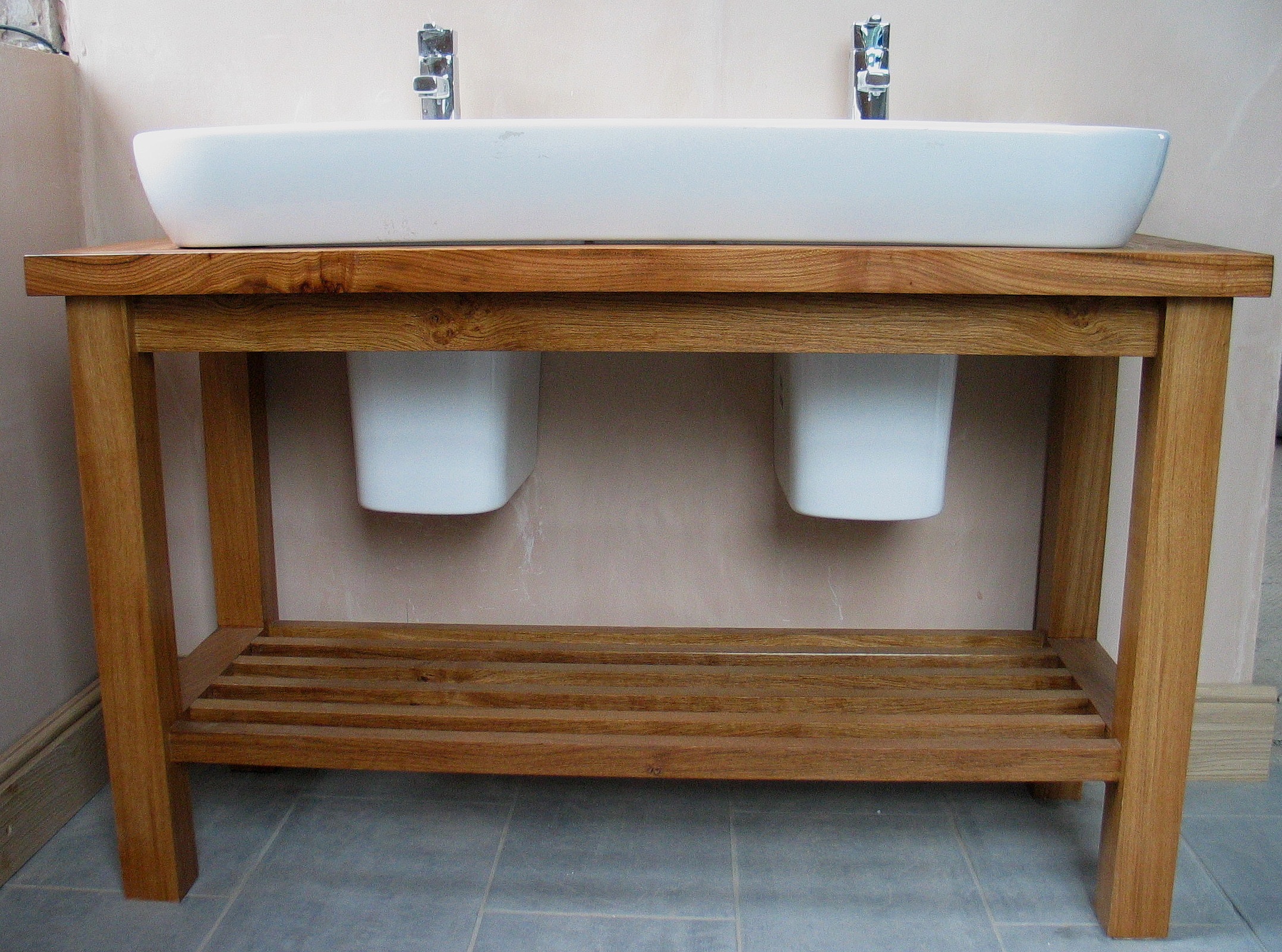 Oak and Elm Washstand