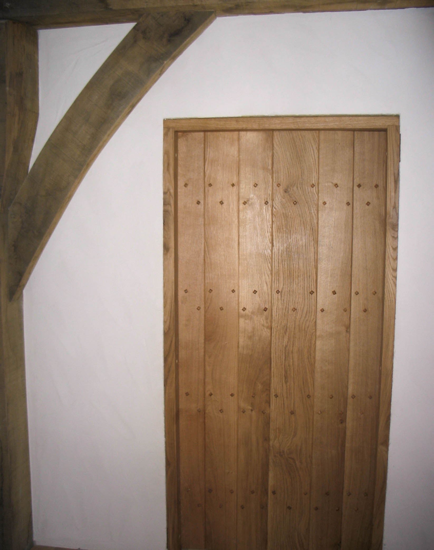 Internal Pegged Oak Door