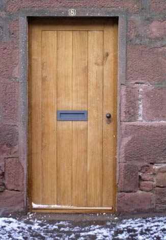 Scottish Oak Door