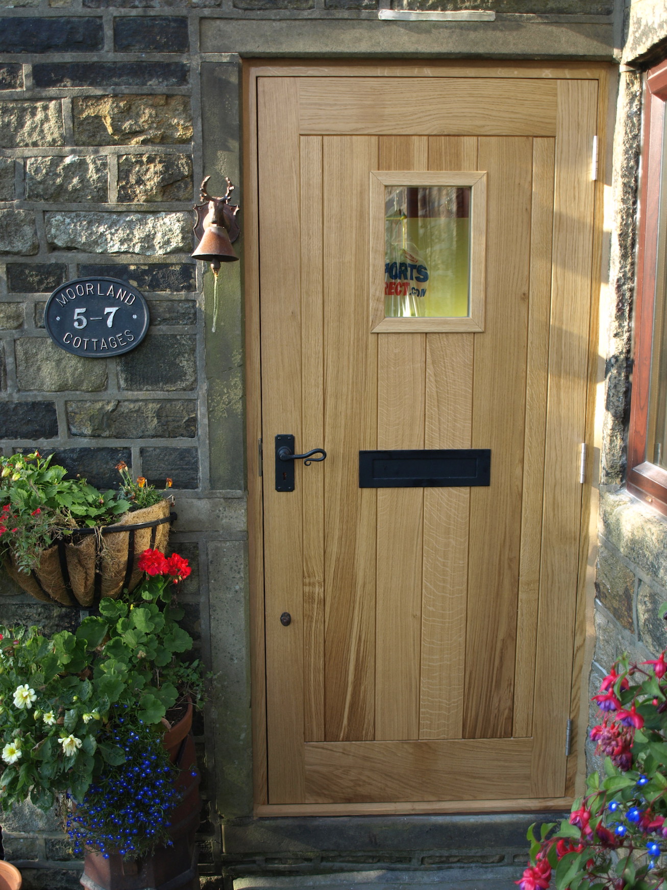 Oak Door with Window