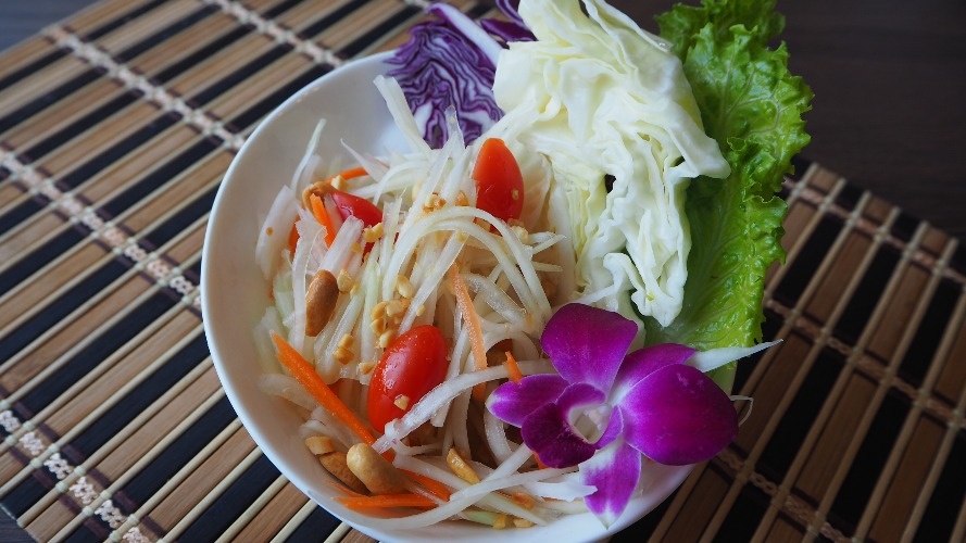 Arranged Food and Objects