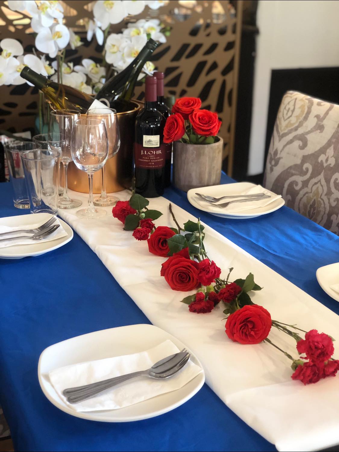 Arranged Food and Objects