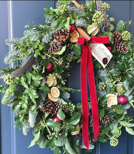 Traditional Christmas Wreath | Canbury Creative
