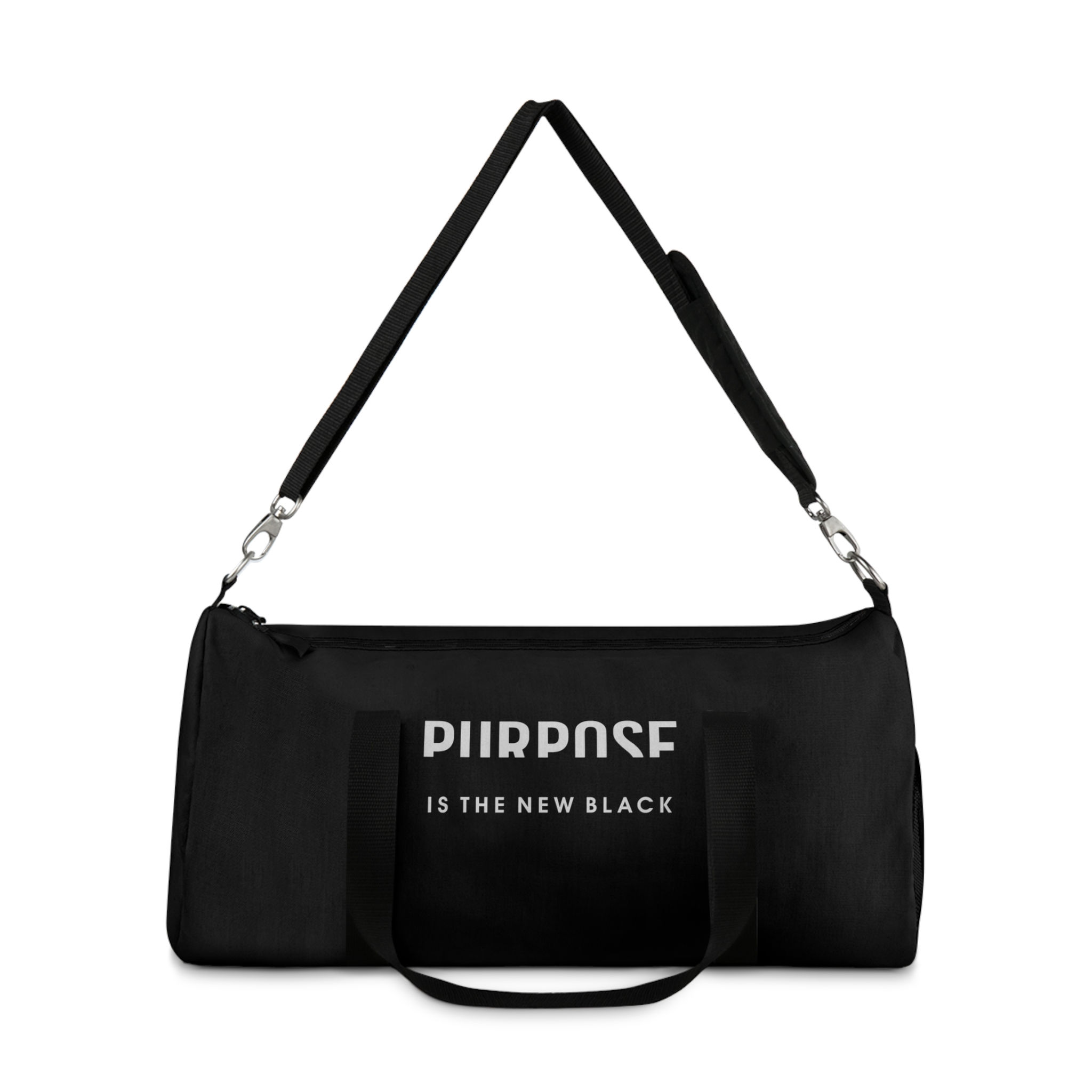 Purpose is the New Black Duffel Bag
