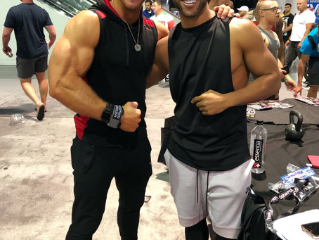 Mr. Olympia withJames Ellis & Alex Jamal