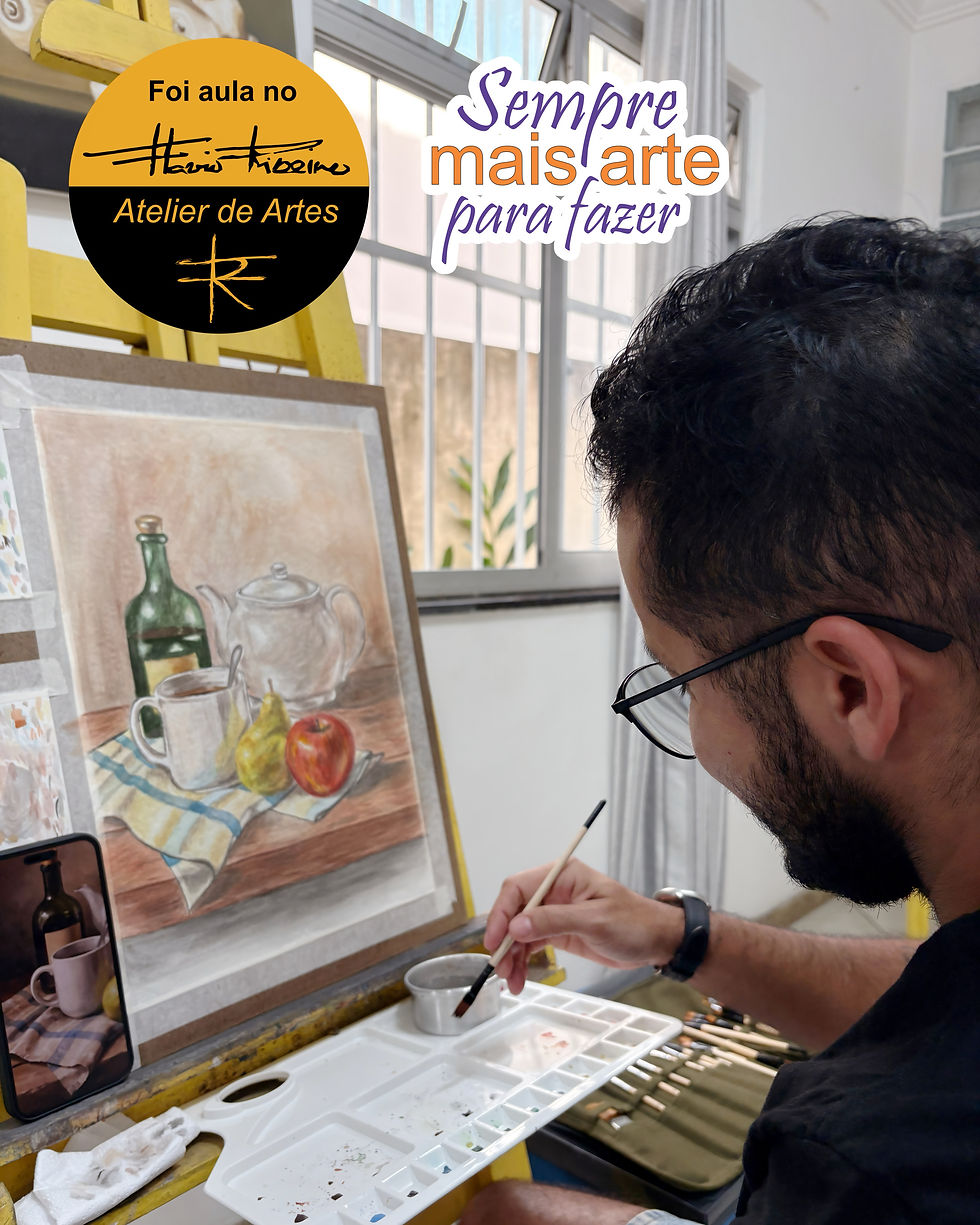 flavio ribeiro atelier de artes aquarela