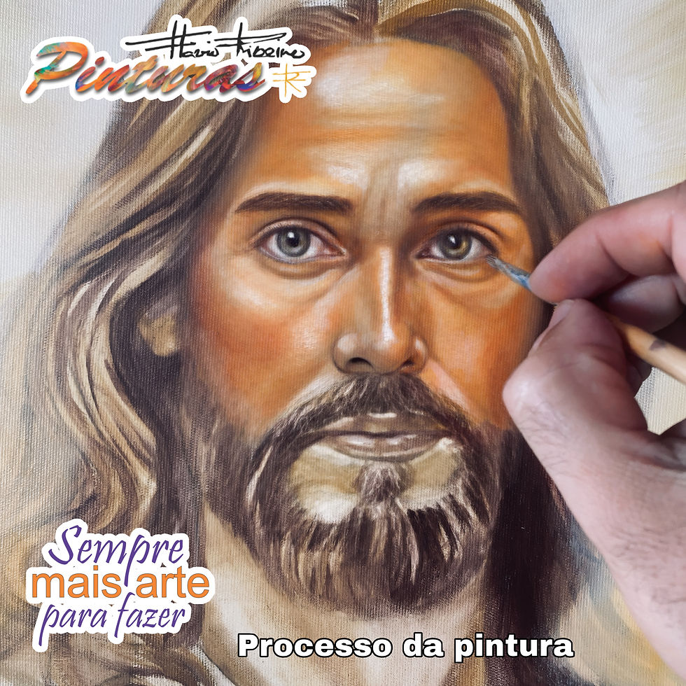 pintura de Flávio Ribeiro