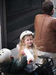 Lastenrad Tenways Duo, E-Cargobike unterwegs