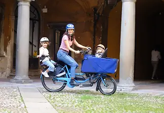 Kinder Sitz für Cargobike E-Lastenrad Bicicapace Pelican