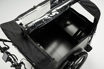 Cargobike of Sweden Delight Flex Canopy Regenverdeck
