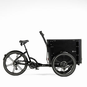 Cargobike of Sweden Lastenrad E-Bike Lastentransport business Box verschließbar