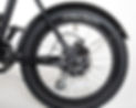 Lastenrad C&C BubbleBob Detailaufnahme Hinterrad