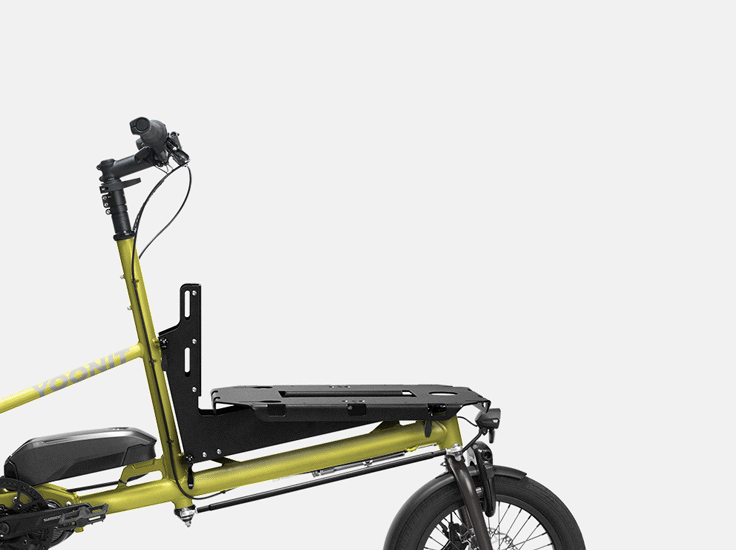 yoonit base carrier, cargobike, lastenrad