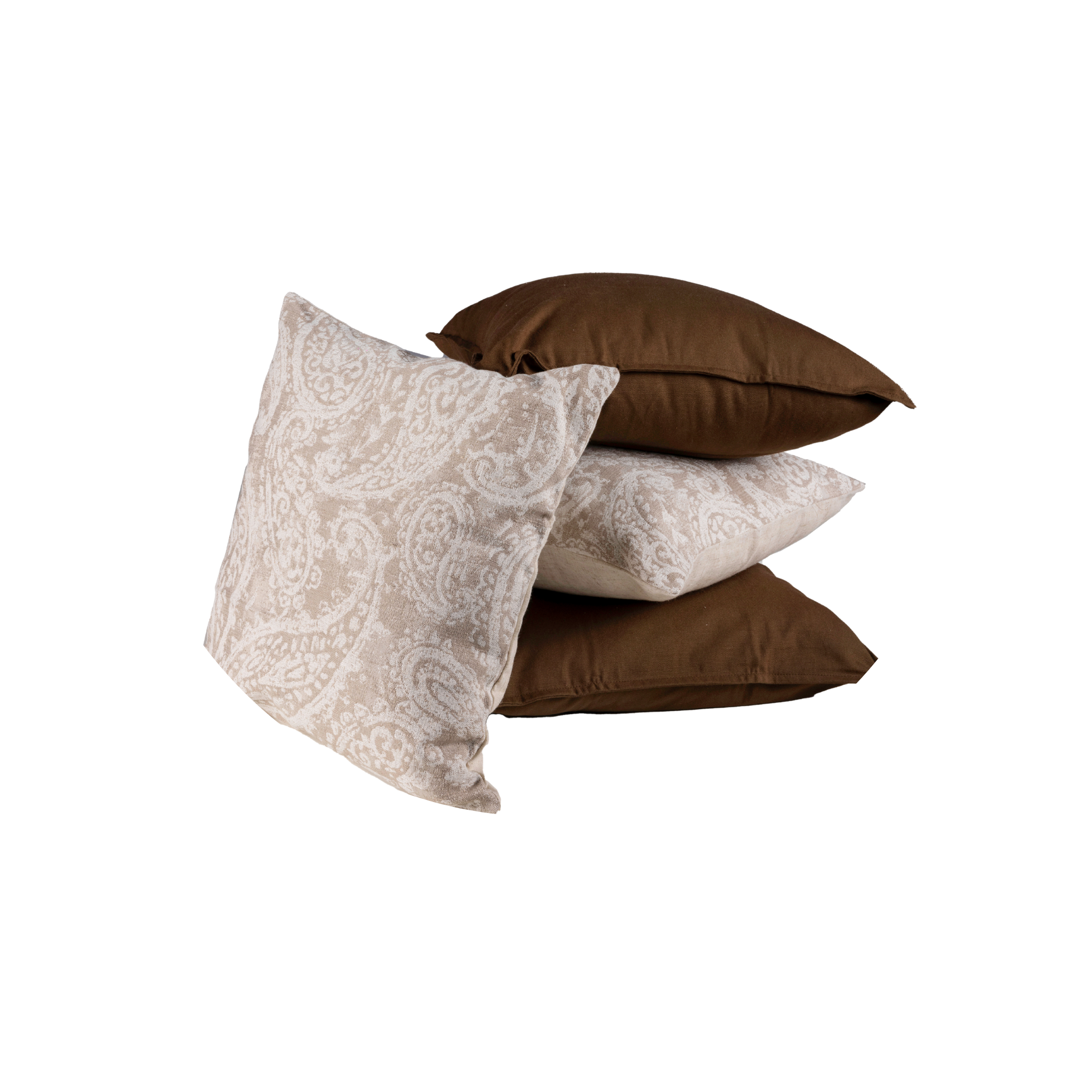 Paisley Choc Cushion