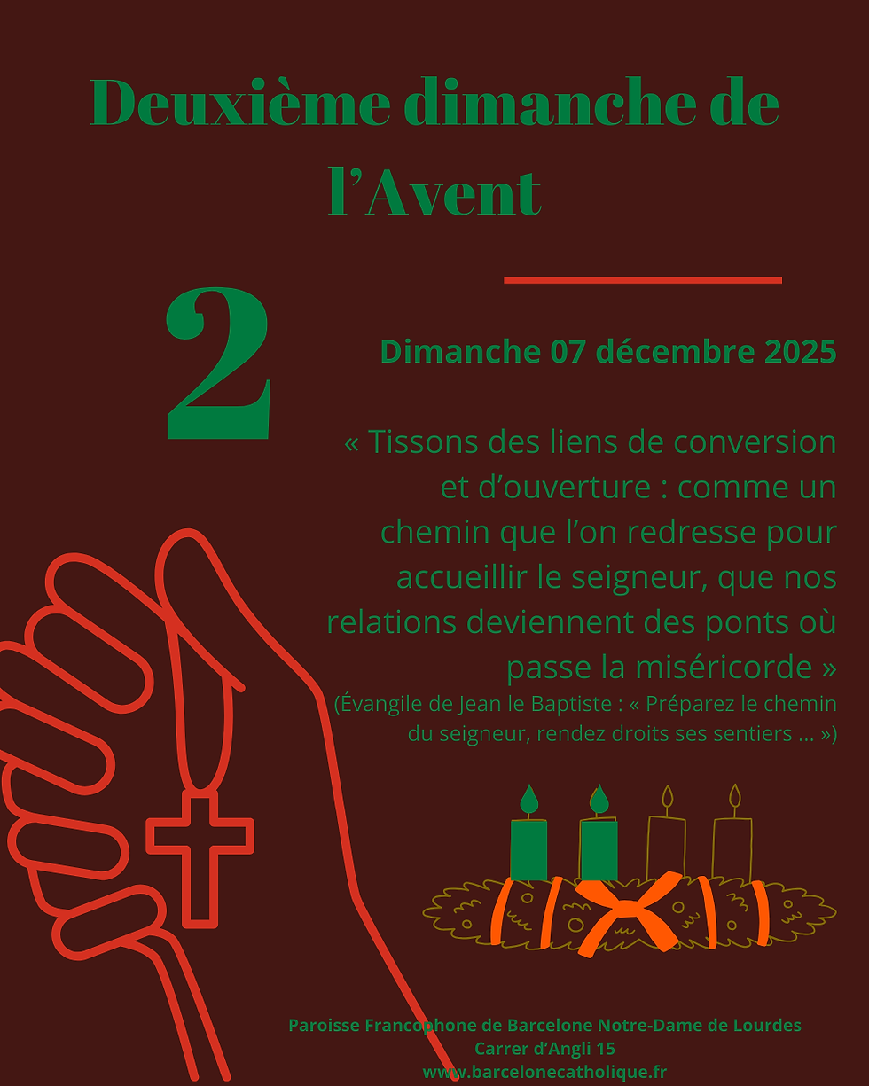 Messe du 2e dimanche de l'Avent — Année A