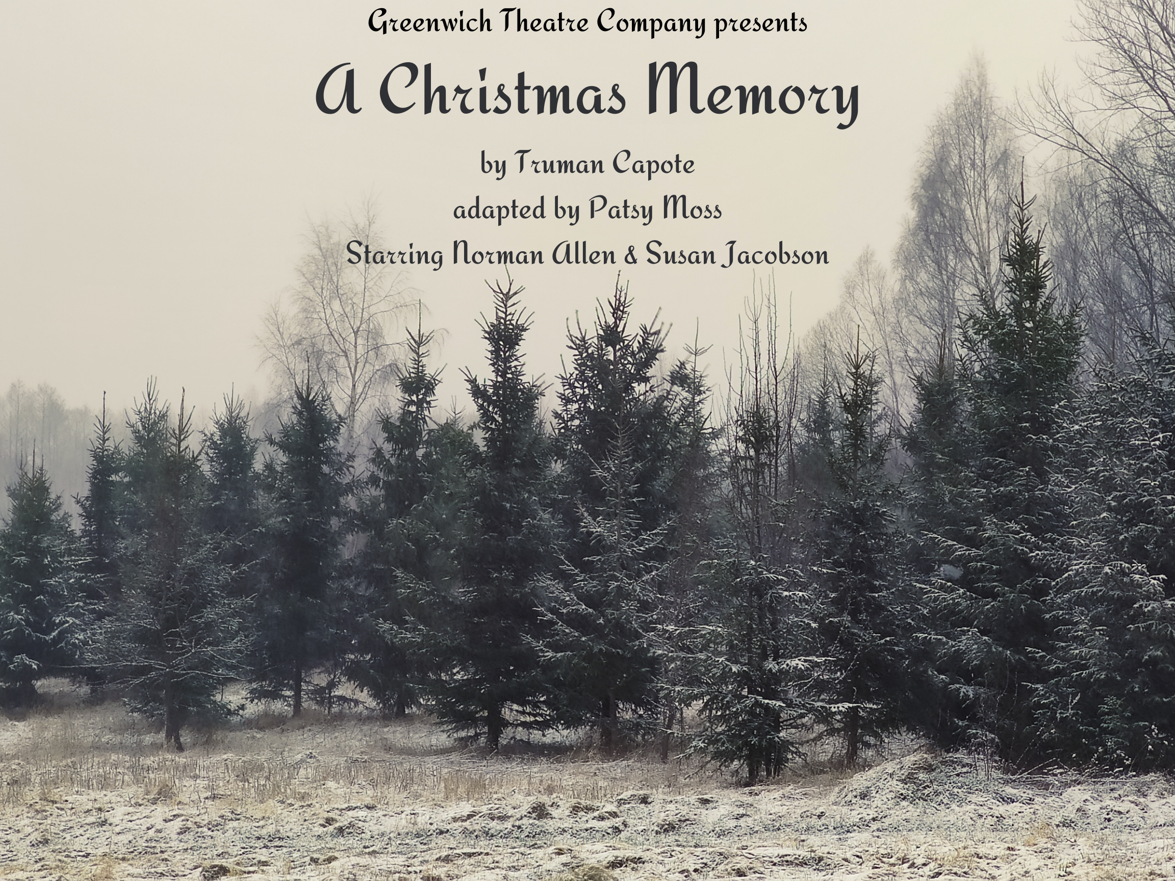 Greenwich Theatre Company Announces TRUMAN CAPOTE'S A CHRISTMAS MEMORY  Image