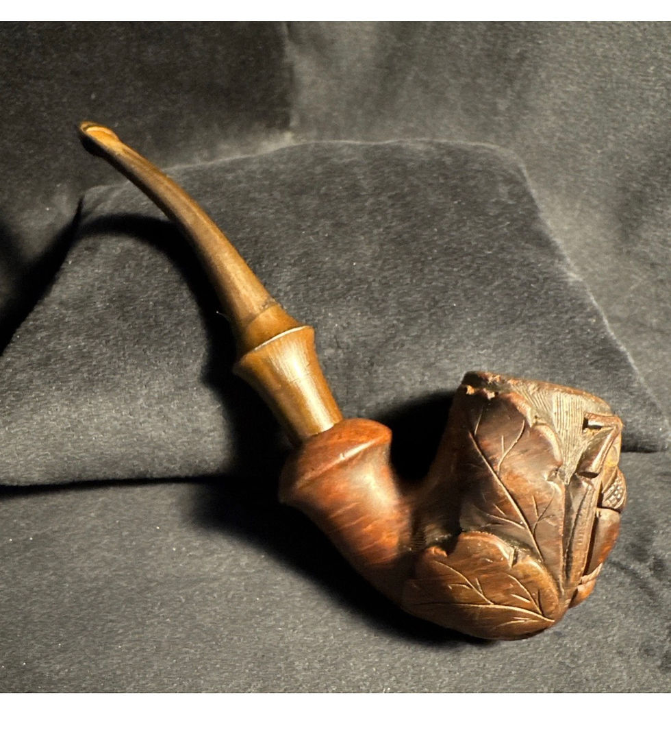 Miniatura: Acorn Carved Estate Pipe