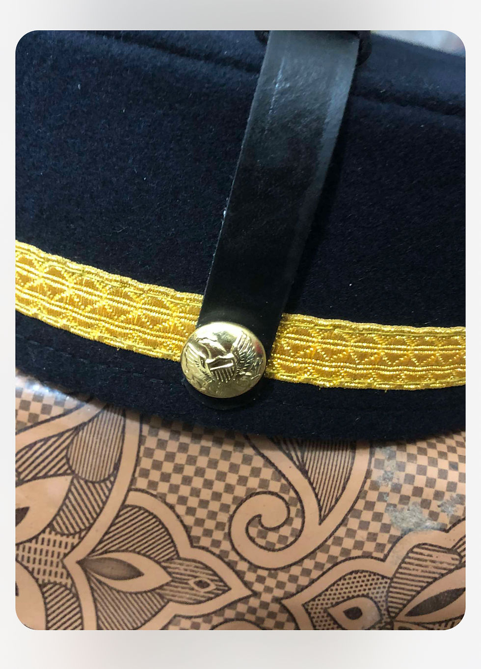 Miniatura: Pill Box Style Officers Hat (Prototype)