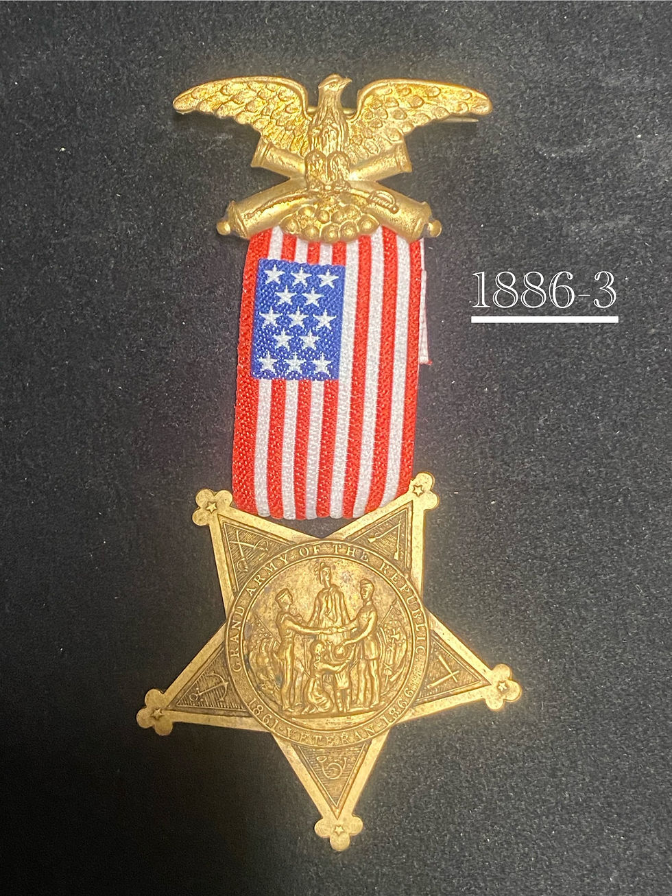 Miniatura: GAR - Grand Army of the Republic Members Badge 