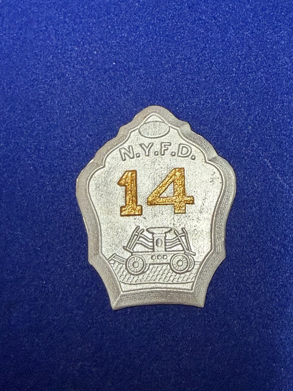 Thumbnail: Fire Zouave Engine Badge - NYFD 