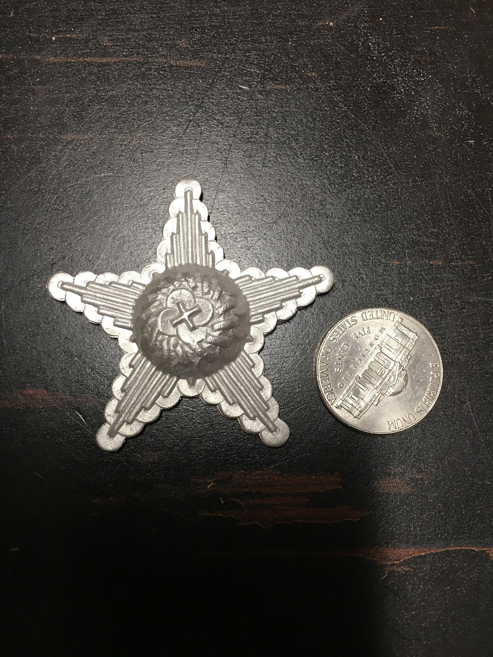 Miniature : False Embroidered Fraternal Patriotic Star