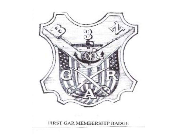Miniature : GAR 1866 First Membership Badge