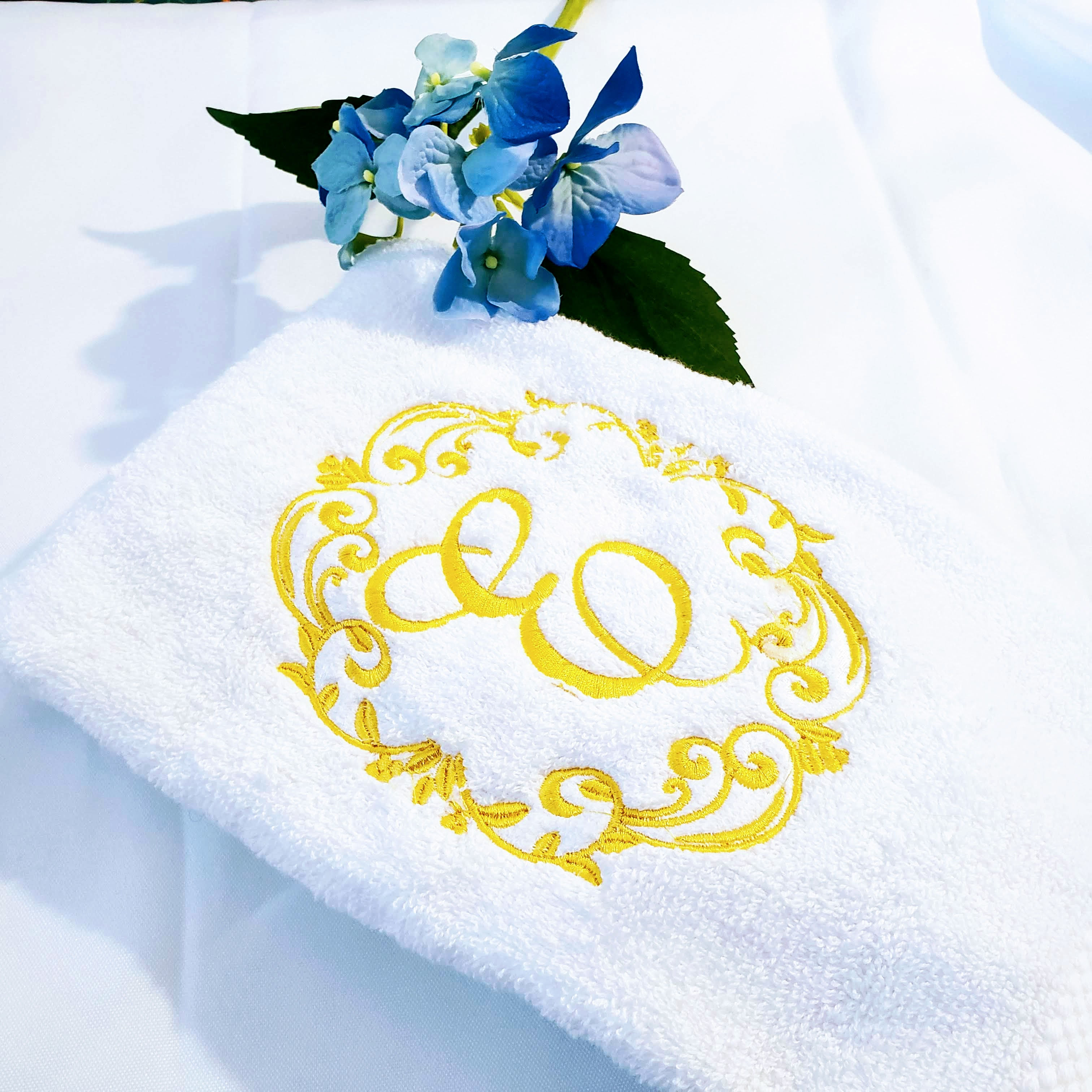 Monogram Personalized Hand Towel