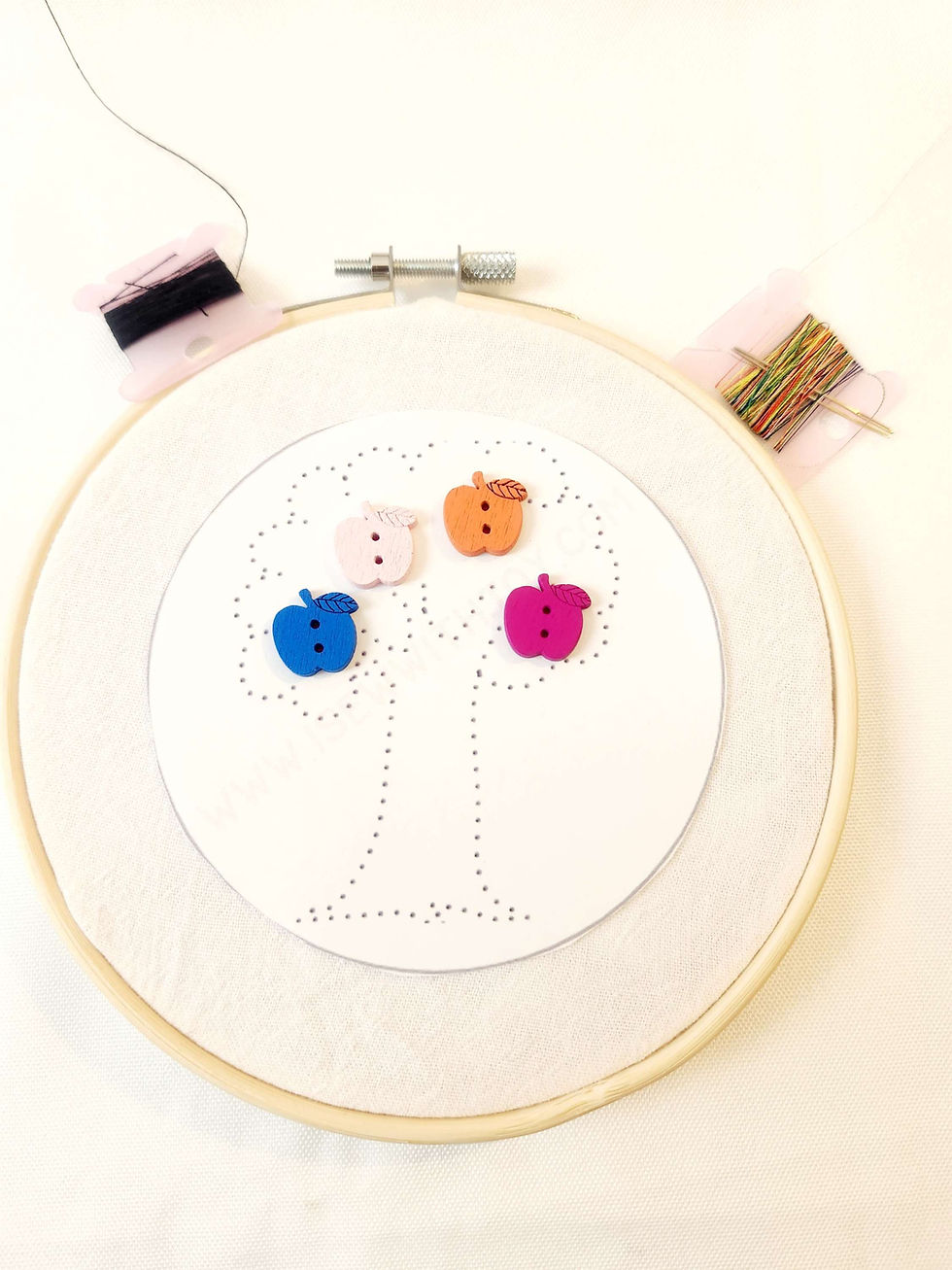 Thumbnail: Sprout Kit - Hand Embroidery Kit  - in the hoop