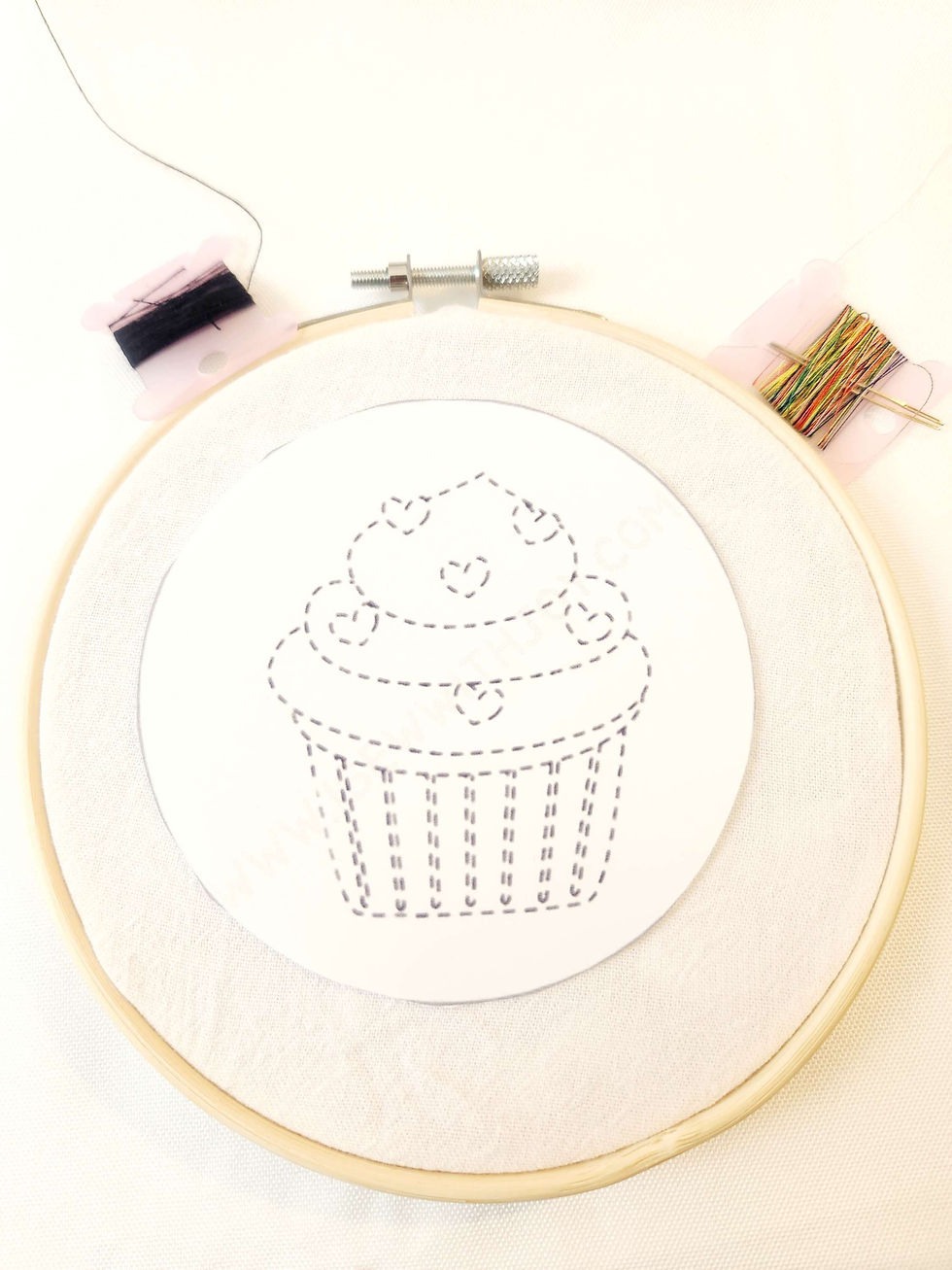 Thumbnail: Sprout Kit - Hand Embroidery Kit  - in the hoop