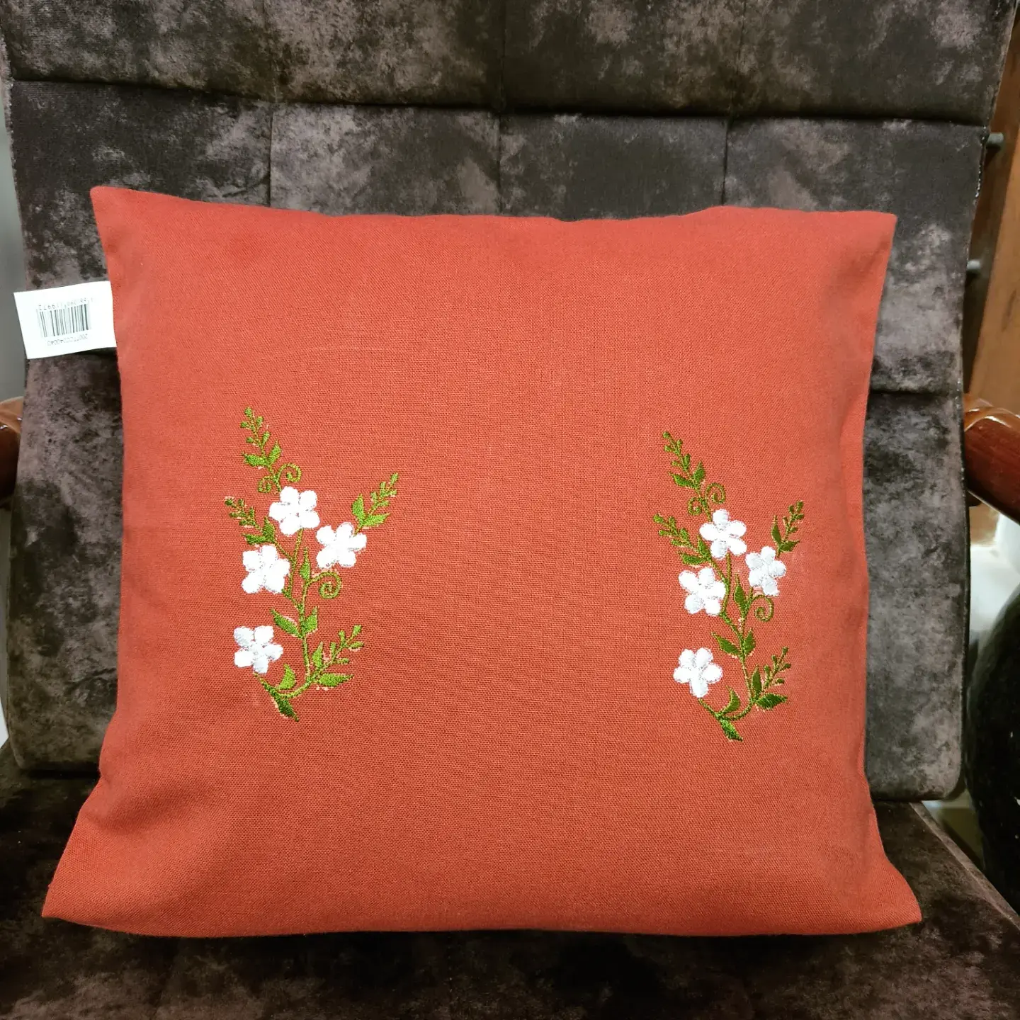 Embroidered cushion cover set of 5