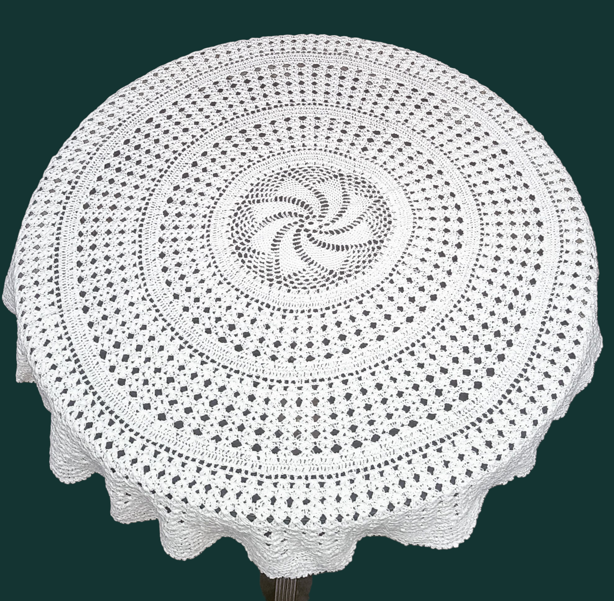 Hand crochet teapoy covers