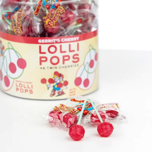 Twin Cherry Lollipop | Nancys Candy & Spice