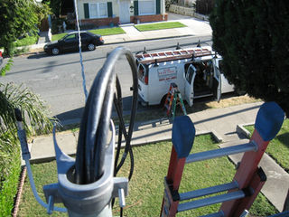 Replace overhead wiring - Burning conductors. Antioch