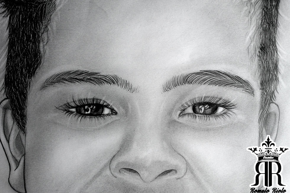 Desenho Realista do João Marcelo.