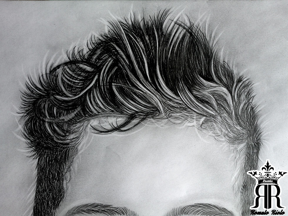 Desenho Realista do João Marcelo.