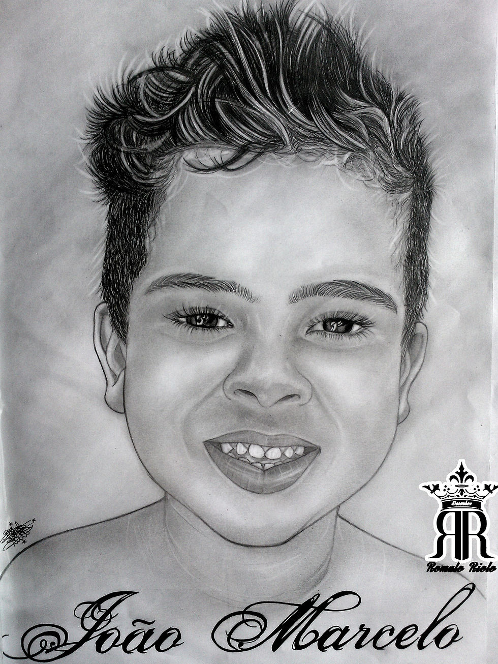 Desenho Realista do João Marcelo.
