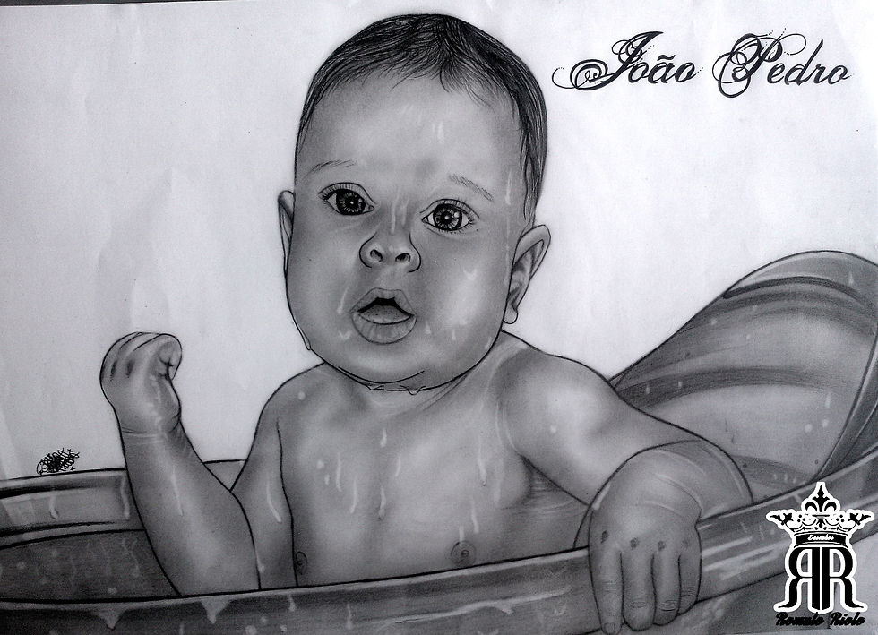 Desenho Realista do João Pedro.